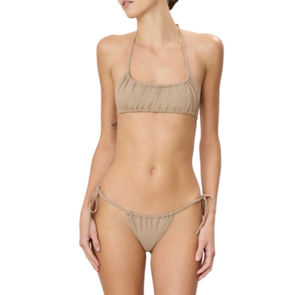ETERNE Rosie  Bikini Set in Taupe XS/S NWT - Picture 2 of 3